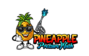 Pineapple Pressure Wash Logo